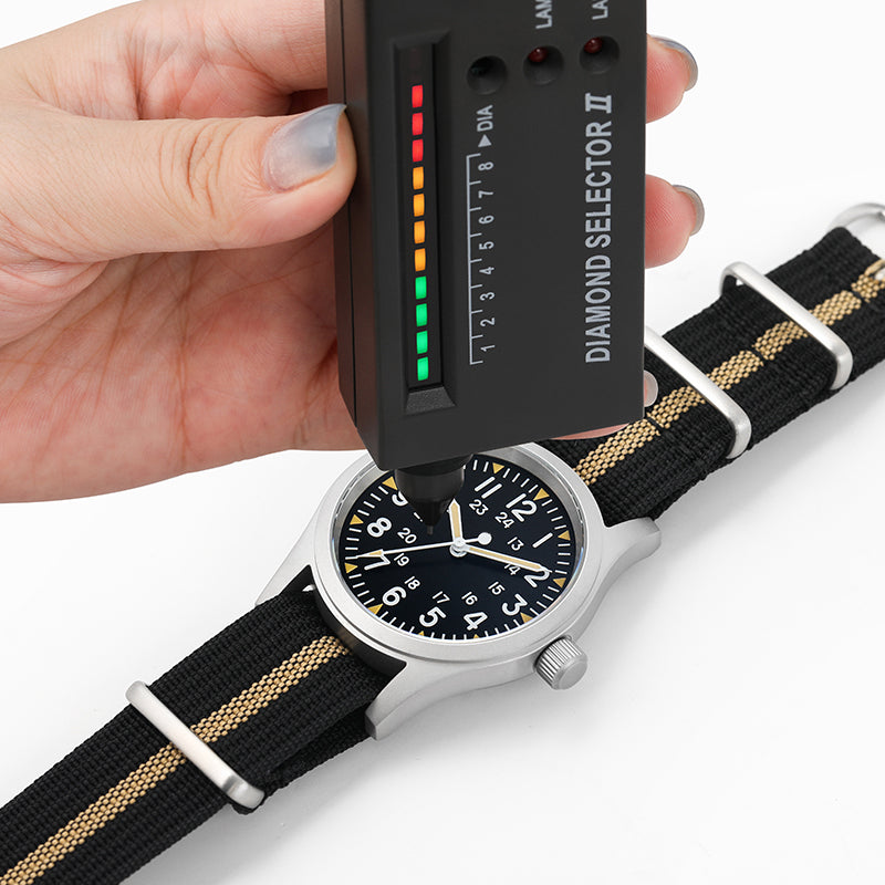 US Pre-Owned Militado Sapphire Crystal 38mm Field Watch ML05