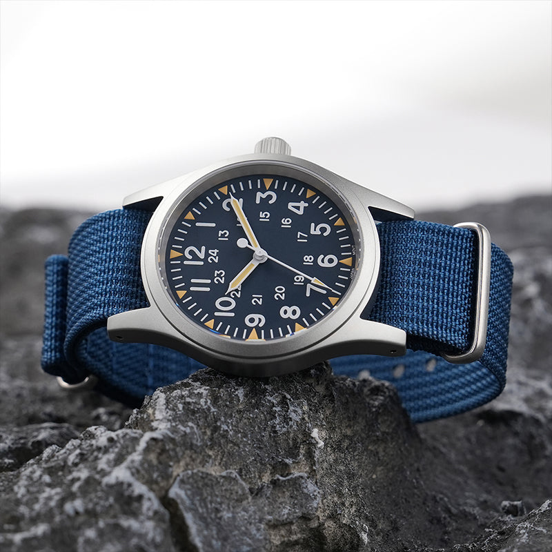 EU Pre-Owned Militado Sapphire Crystal 38mm Field Watch ML05