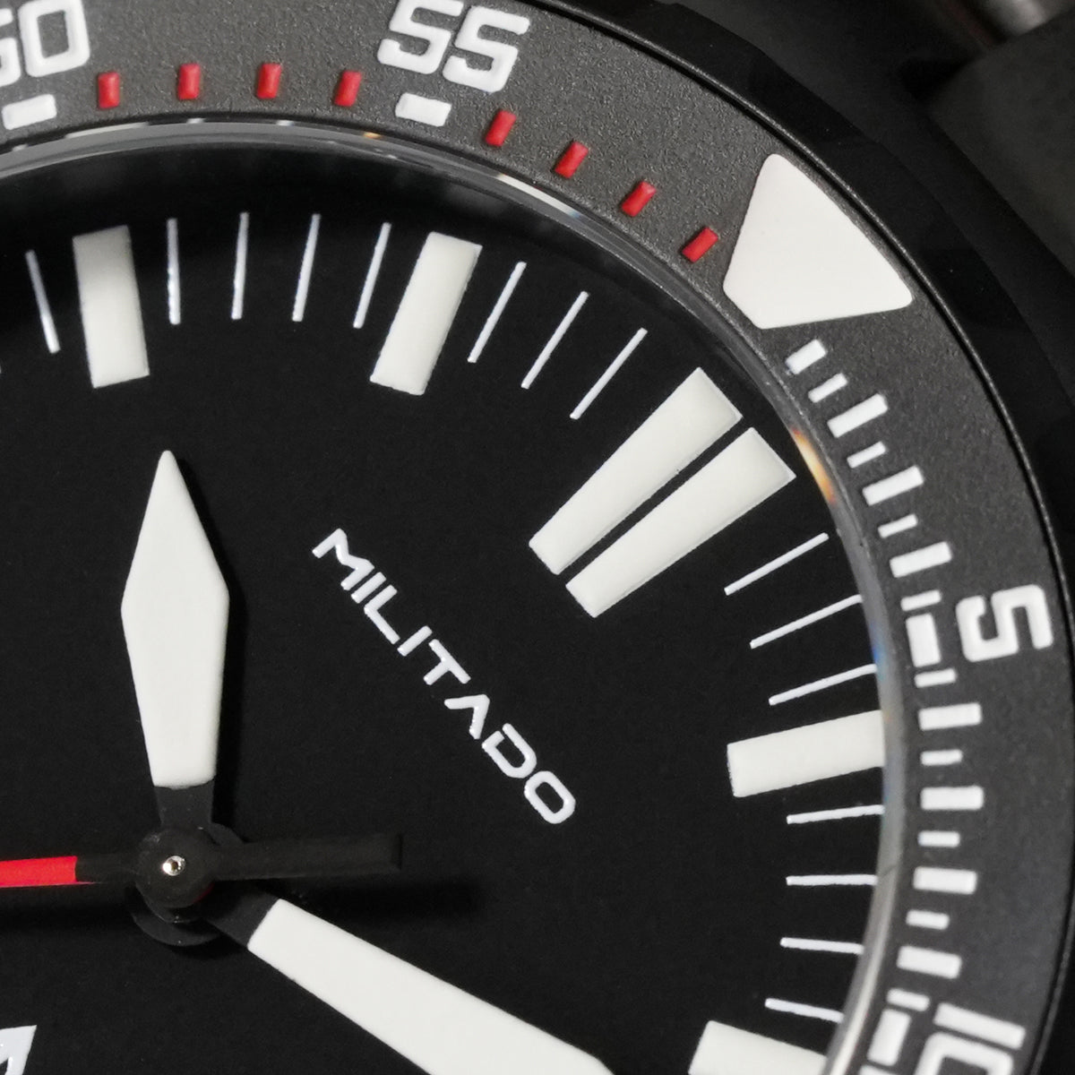 US Pre-Owned Militado ML16 39mm Sapphire Quartz Field Diver Watch