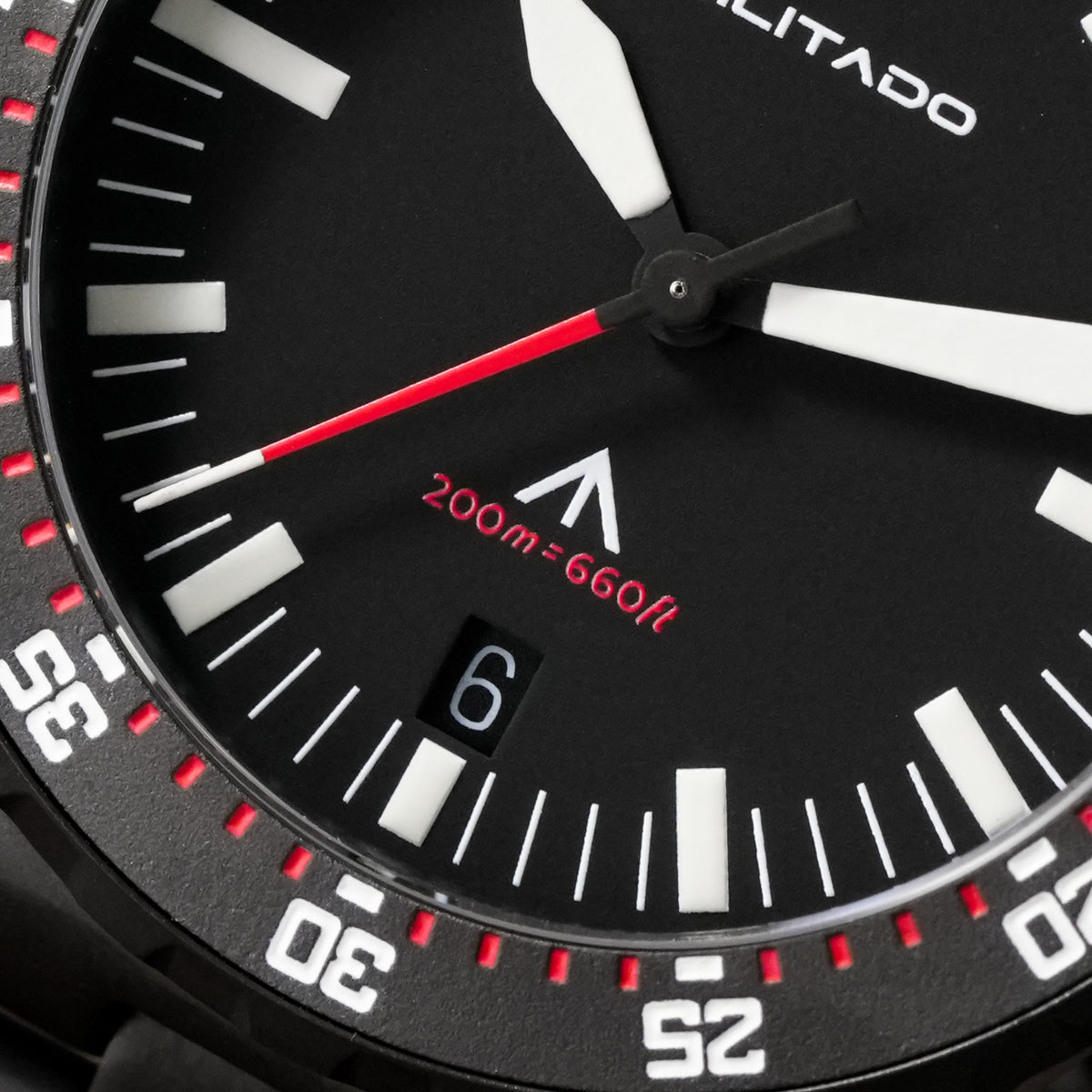 EU Pre-Owned Militado ML16 39mm Sapphire Quartz Field Diver Watch