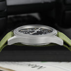 US Pre-Owned Militado Sapphire Crystal 38mm Field Watch ML05