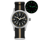 US Pre-Owned Militado Sapphire Crystal 38mm Field Watch ML05