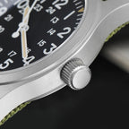 US Pre-Owned Militado Sapphire Crystal 38mm Field Watch ML05