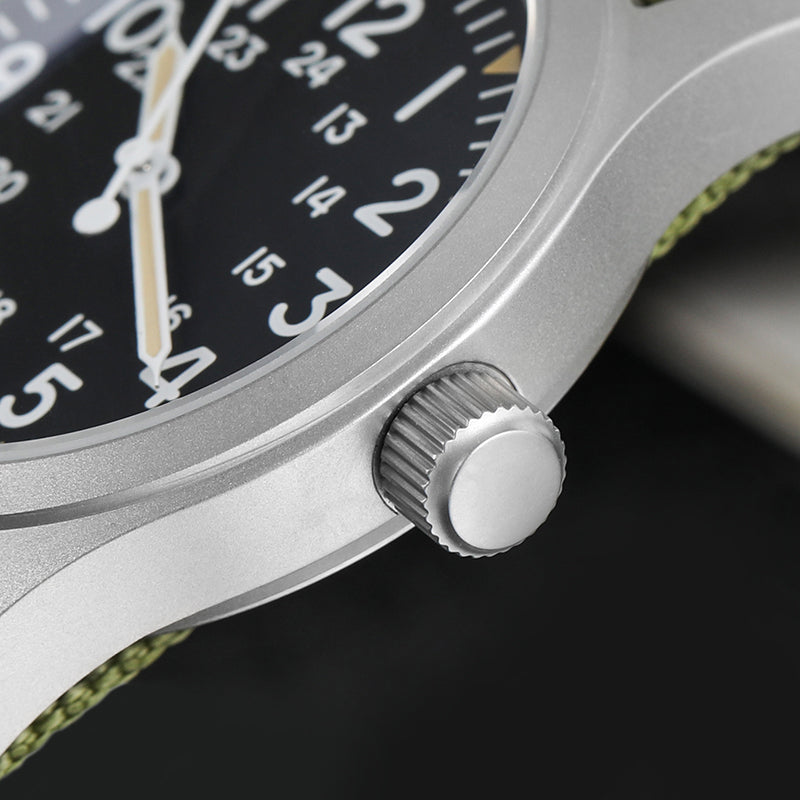 US Pre-Owned Militado Sapphire Crystal 38mm Field Watch ML05