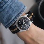 US Pre-Owned Militado ML07C 36mm Miyota 2035 Quartz Field Watch