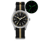 US Pre-Owned Militado ML07C 36mm Miyota 2035 Quartz Field Watch