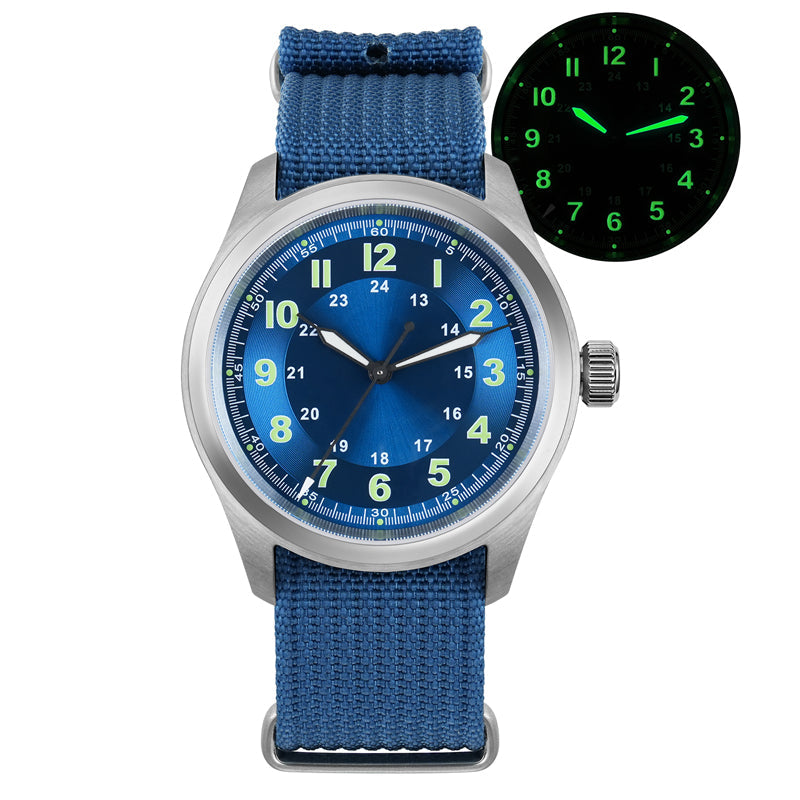 EU Pre-Owned Militado VH31 38mm Field Watch ML08