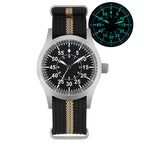 EU Pre-Owned Militado Sapphire Crystal 38mm Field Watch ML05