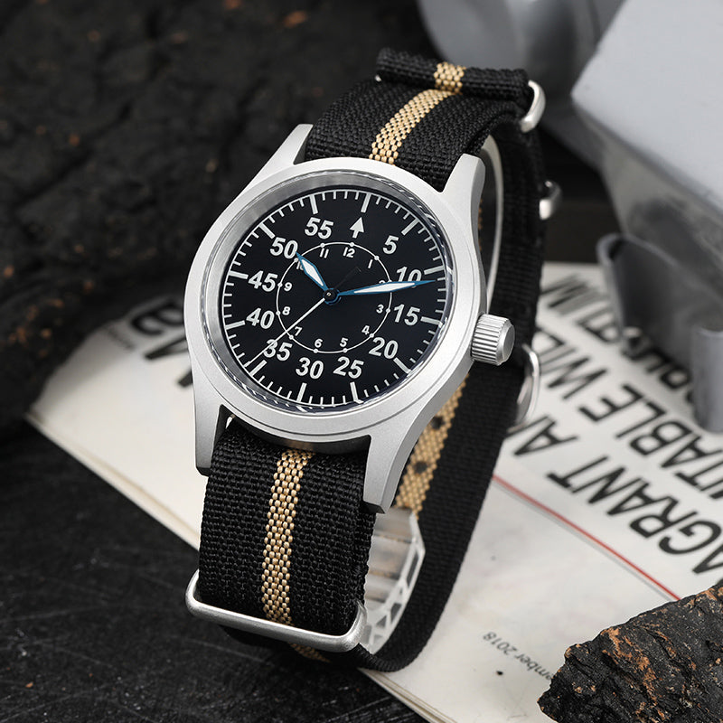 EU Pre-Owned Militado Sapphire Crystal 38mm Field Watch ML05