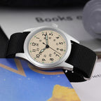 US Pre-Owned Militado Sapphire Crystal 38mm Field Watch ML05