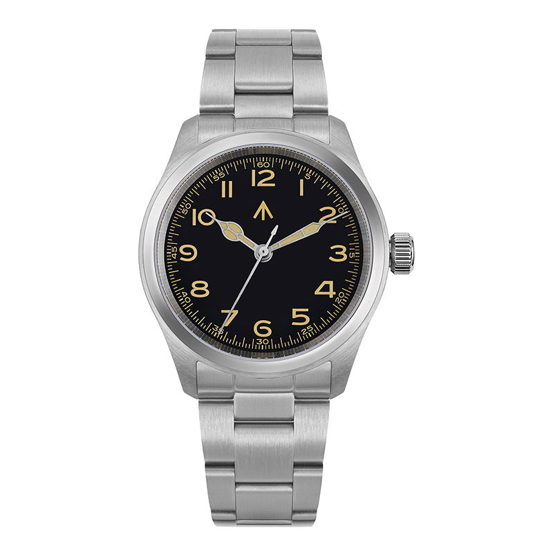 US Pre-Owned Militado ML08 38mm Field Watch – VH31 / Ronda 515