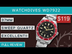 EU Pre-Owned Watchdives WD7922 V2 37mm VH31 Watch