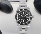 US Pre-Owned Cronos 2.5x Water Ghost NH35 Dive Watch L6015