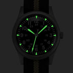 US Pre-Owned Rdunae RA03 Retro Khaki Field Quartz Watch