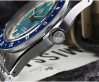 US Pre-Owned San Martin Original Design NH34 GMT Watch SN0116