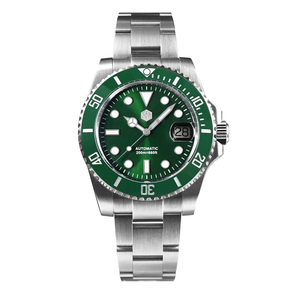 US Pre-Owned San Martin Upgraded ST2130 Sub Diver Men SN0017G-E
