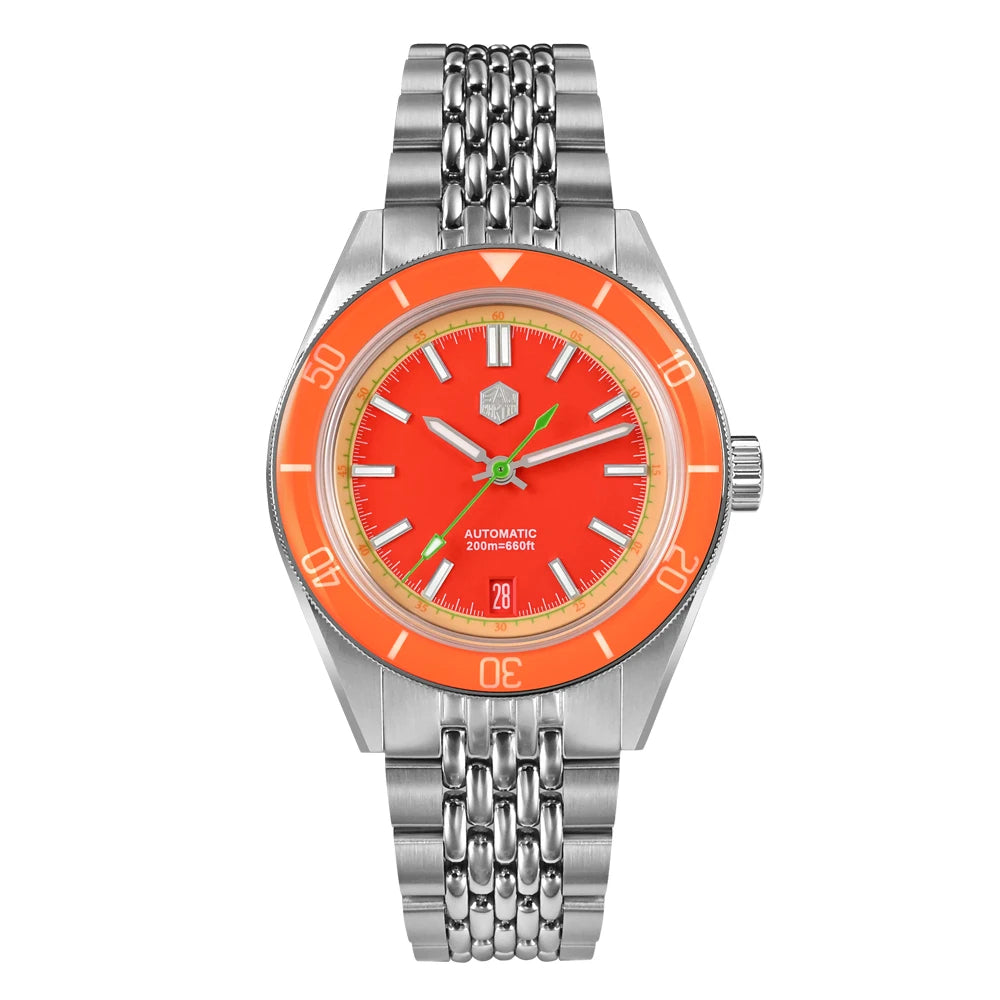 US Pre-Owned San Martin 39.5mm Summer Dive Watch SN0116