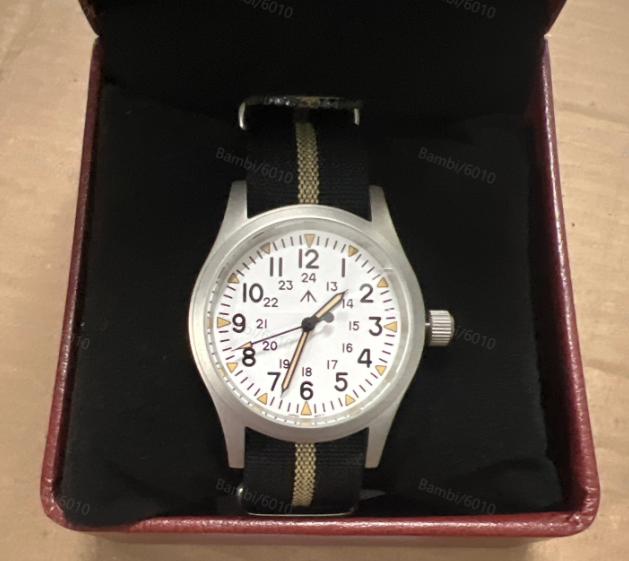 EU Pre-Owned Militado Sapphire Crystal 38mm Field Watch ML05
