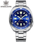 EU Pre-Owned Steeldive SD1970 6105 Turtle Diver Watch