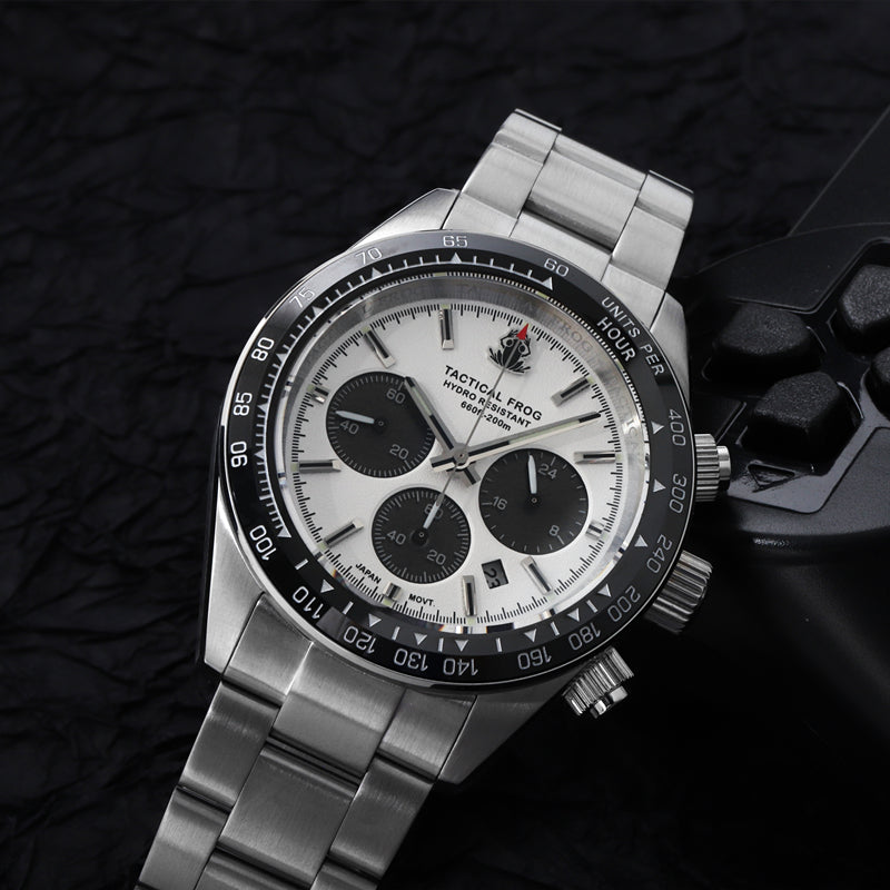 US Pre-Owned Tactical Frog VS75 Solar Chronograph Watch