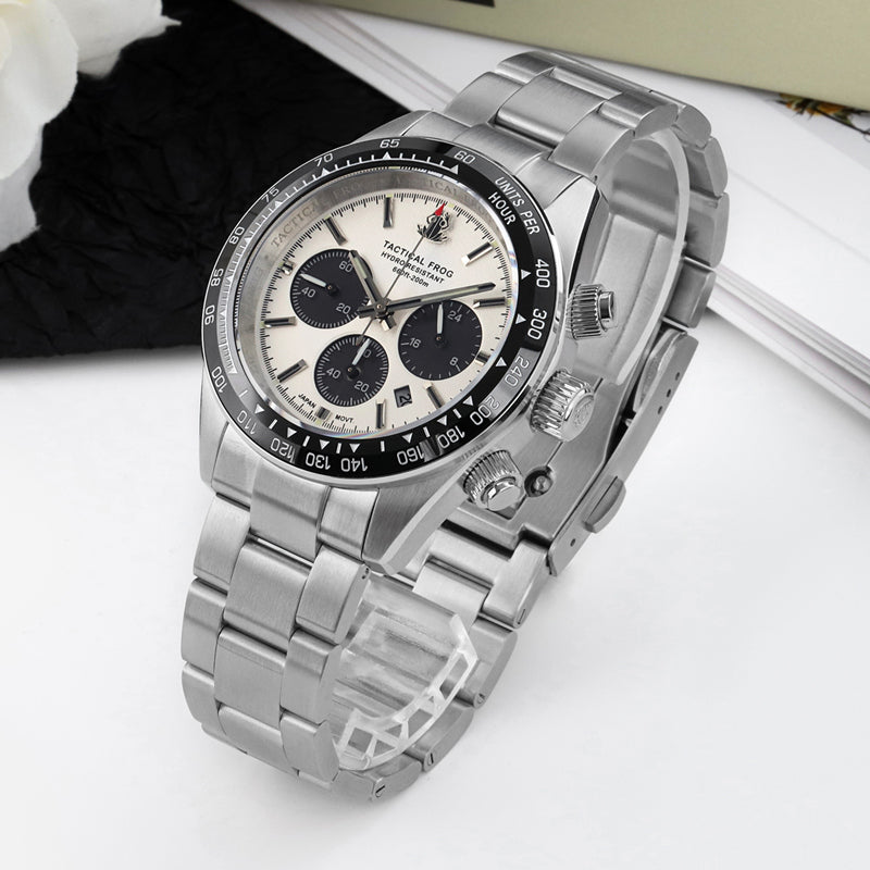 US Pre-Owned Tactical Frog VS75 Solar Chronograph Watch