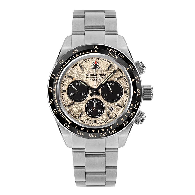 US Pre-Owned Tactical Frog VS75 Solar Chronograph Watch