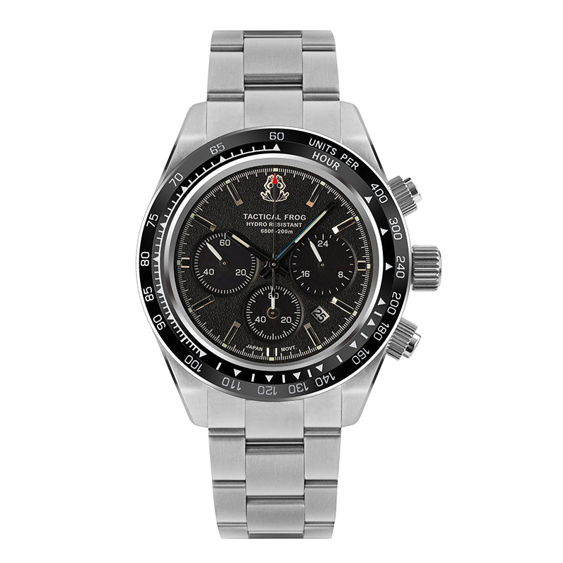 US Pre-Owned Tactical Frog VS75 Solar Chronograph Watch