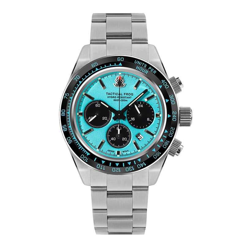 US Pre-Owned Tactical Frog VS75 Solar Chronograph Watch