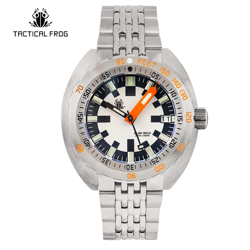 US Pre-Owned Tactical Frog Sub 300T V2/V3 Automatic Dive Watch
