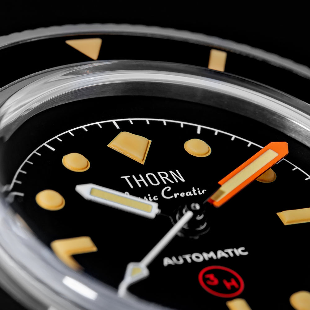 US Pre-Owned Thorn 38mm Titanium 50-Fathoms Dive Watch