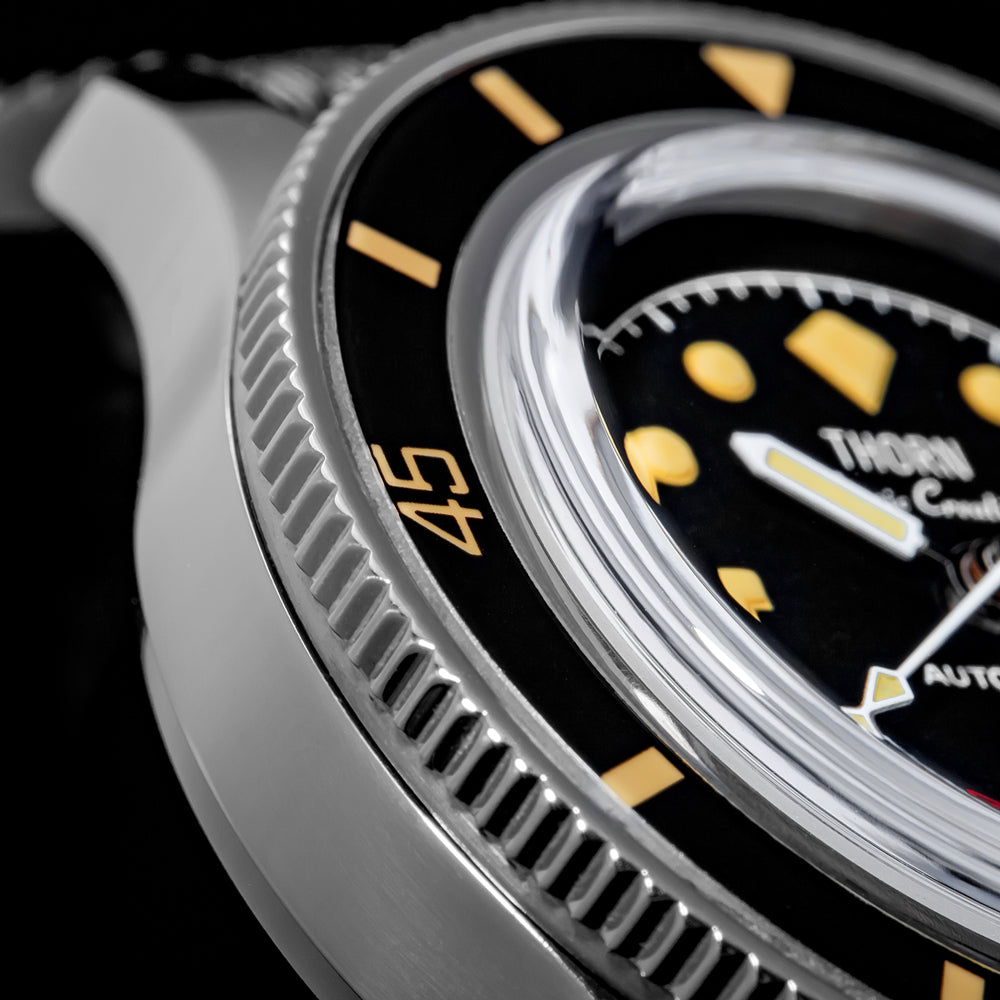 US Pre-Owned Thorn 38mm Titanium 50-Fathoms Dive Watch