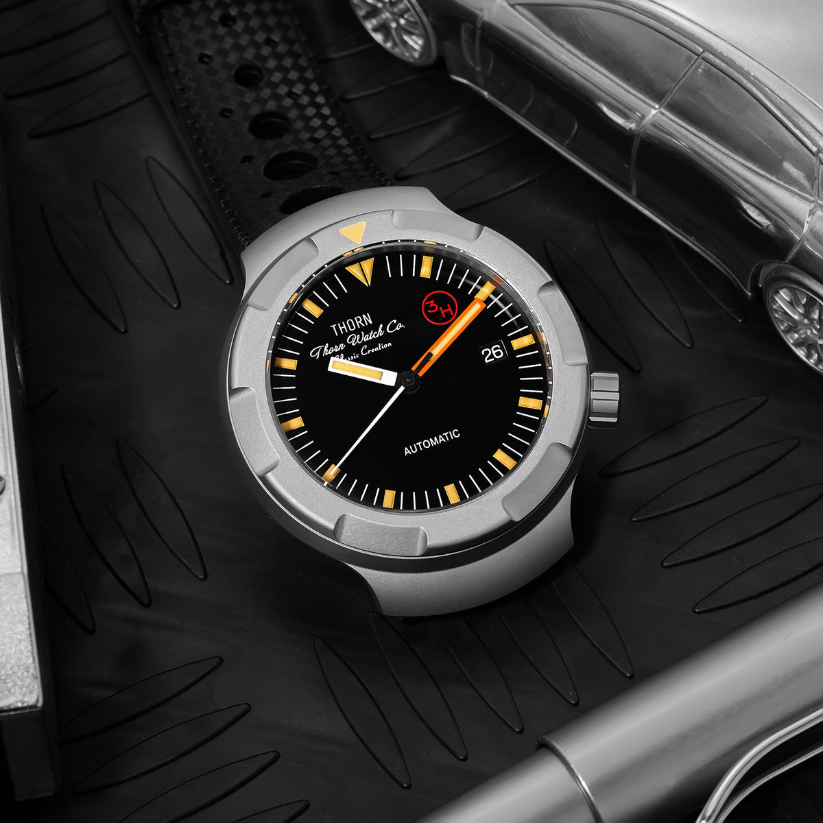 US Pre-Owned Thorn T011 Titanium Vintage Men Watch