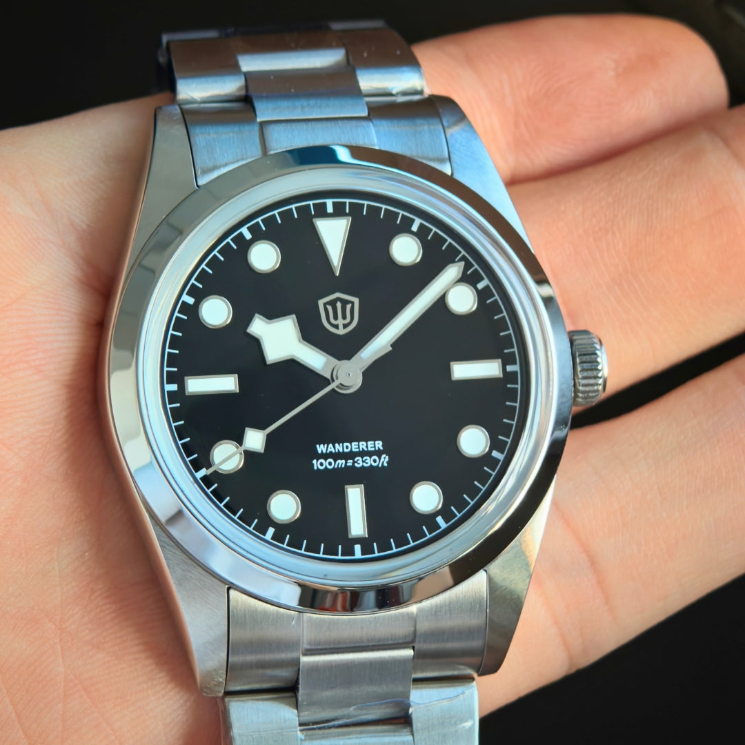 EU Pre-Owned  Watchdives WD1016C 37mm Pioneer VH31 Men Watch