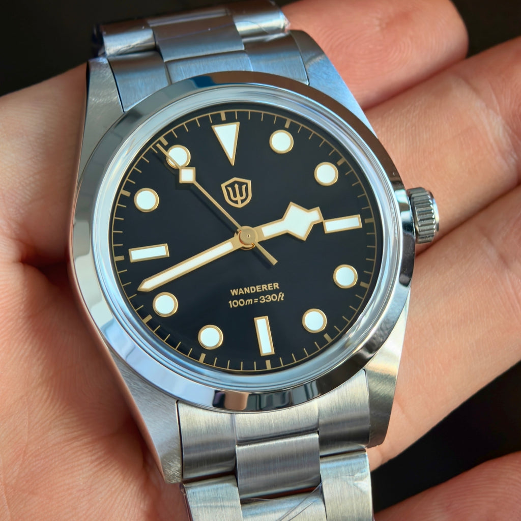 EU Pre-Owned  Watchdives WD1016C 37mm Pioneer VH31 Men Watch