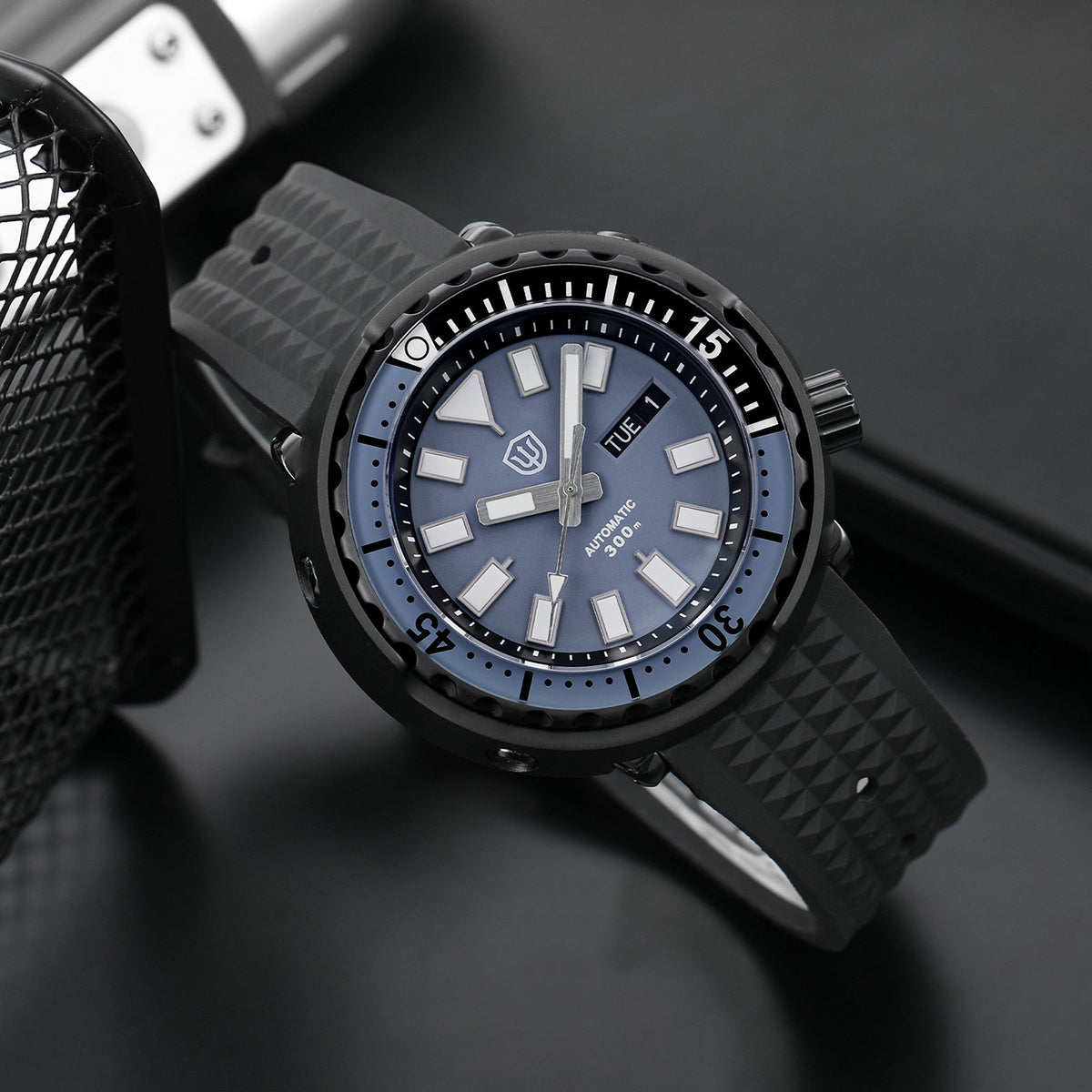 EU Pre-Owned Watchdives PVD Coated Tuna Automatic Dive Watch
