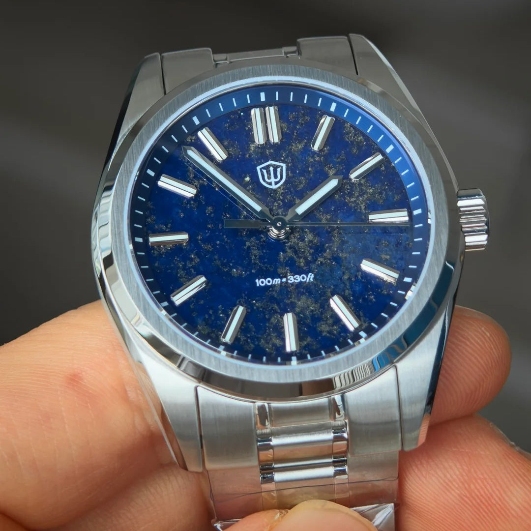US Pre-Owned Watchdives WD0003B Natural Stone Watch