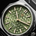 EU Pre-Owned Watchdives Premier WD0016B Square-Block Faceted Dial Original Design