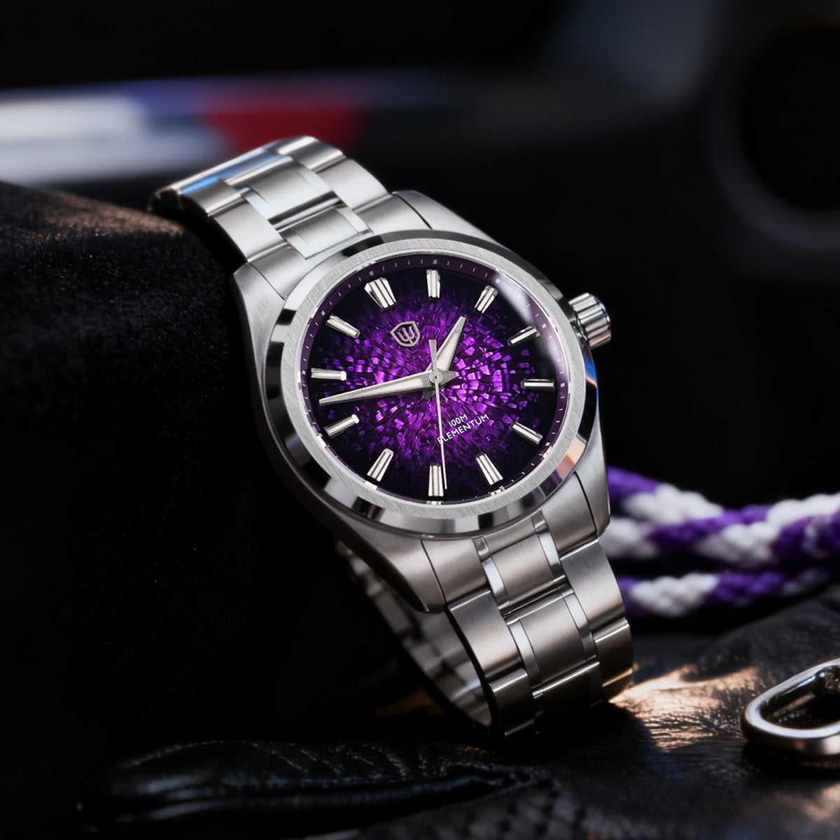 EU Pre-Owned-A Watchdives WD0003C Elementum 37mm VH31 Quartz Watch