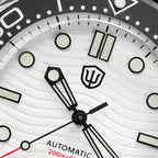US Pre-Owned Watchdives WD007 Top Hat Sapphire PT5000/SL3001 Titanium Dive Watch