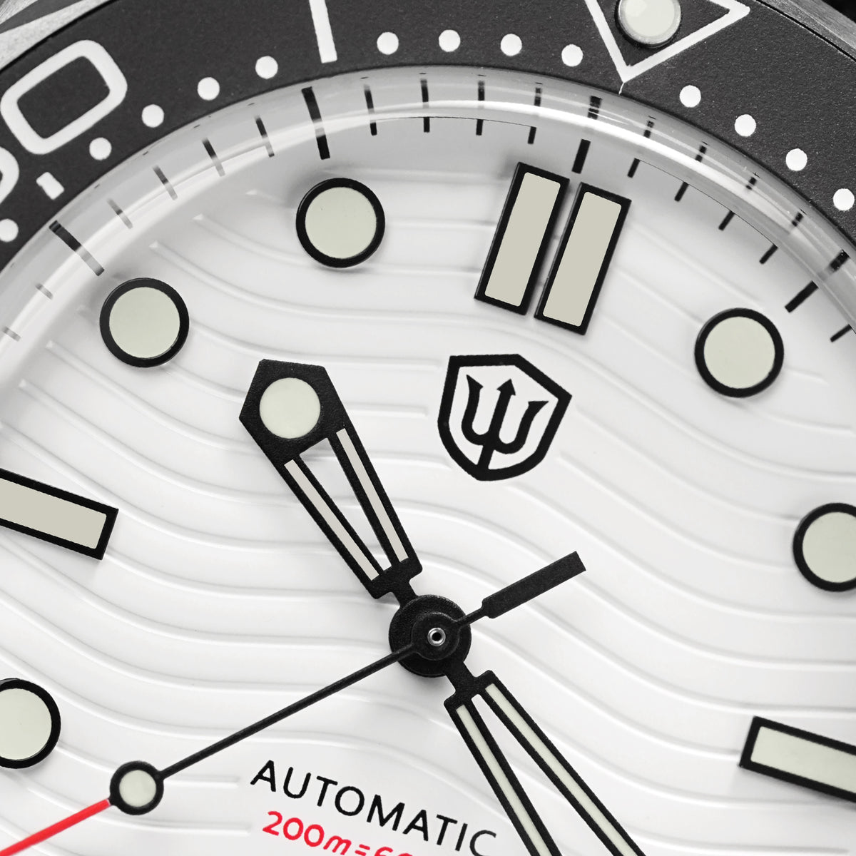 US Pre-Owned Watchdives WD007 Top Hat Sapphire PT5000/SL3001 Titanium Dive Watch