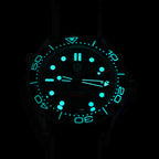 US Pre-Owned Watchdives WD007 Top Hat Sapphire PT5000/SL3001 Titanium Dive Watch