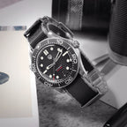 US Pre-Owned Watchdives WD007 Top Hat Sapphire PT5000/SL3001 Titanium Dive Watch