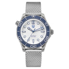 US Pre-Owned Watchdives WD007 Top Hat Sapphire PT5000/SL3001 Titanium Dive Watch