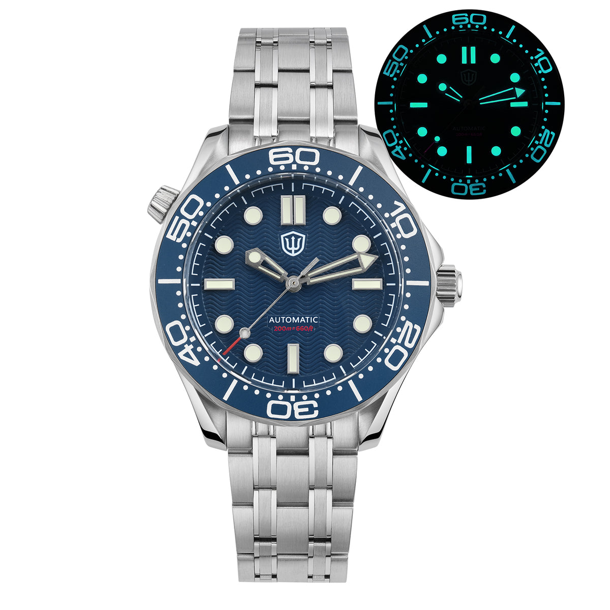 EU Pre-Owned-A Watchdives WD007ST 39mm NTTD Dive Watch