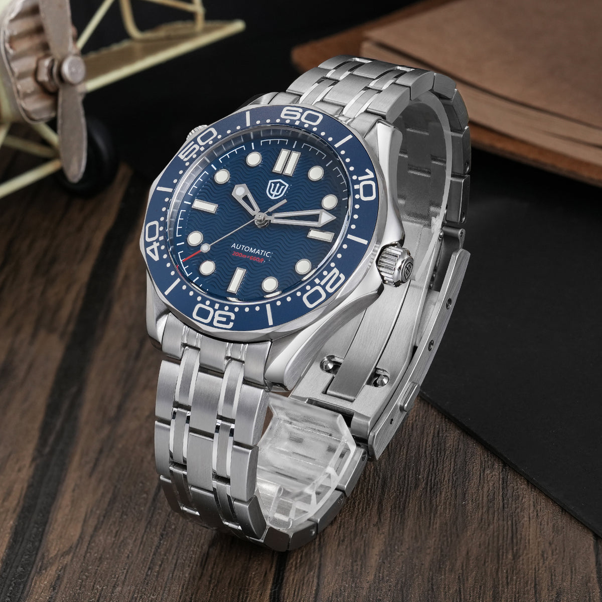 EU Pre-Owned-A Watchdives WD007ST 39mm NTTD Dive Watch