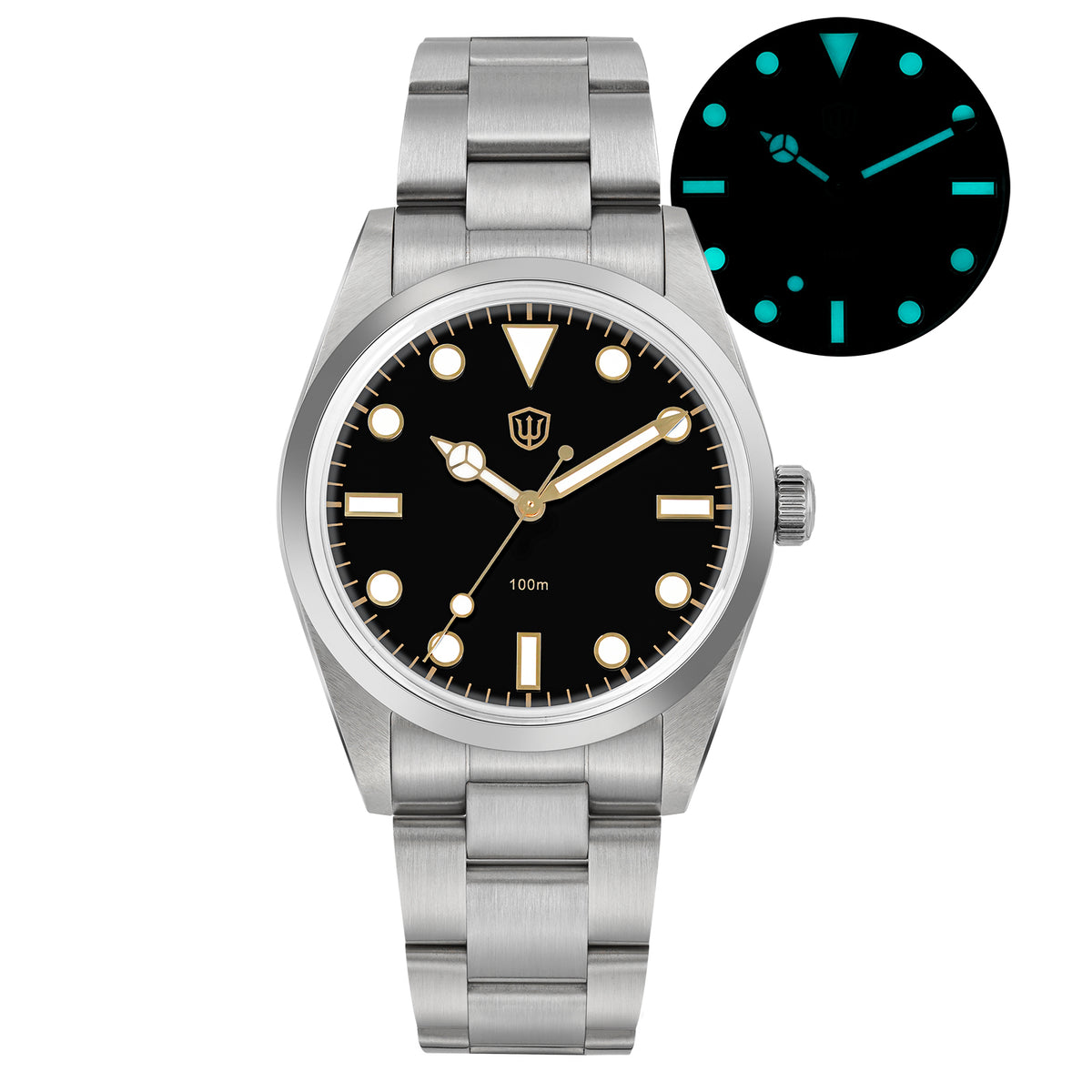 EU Pre-Owned Watchdives WD1016 37mm VH31 Explore Men Watch V3