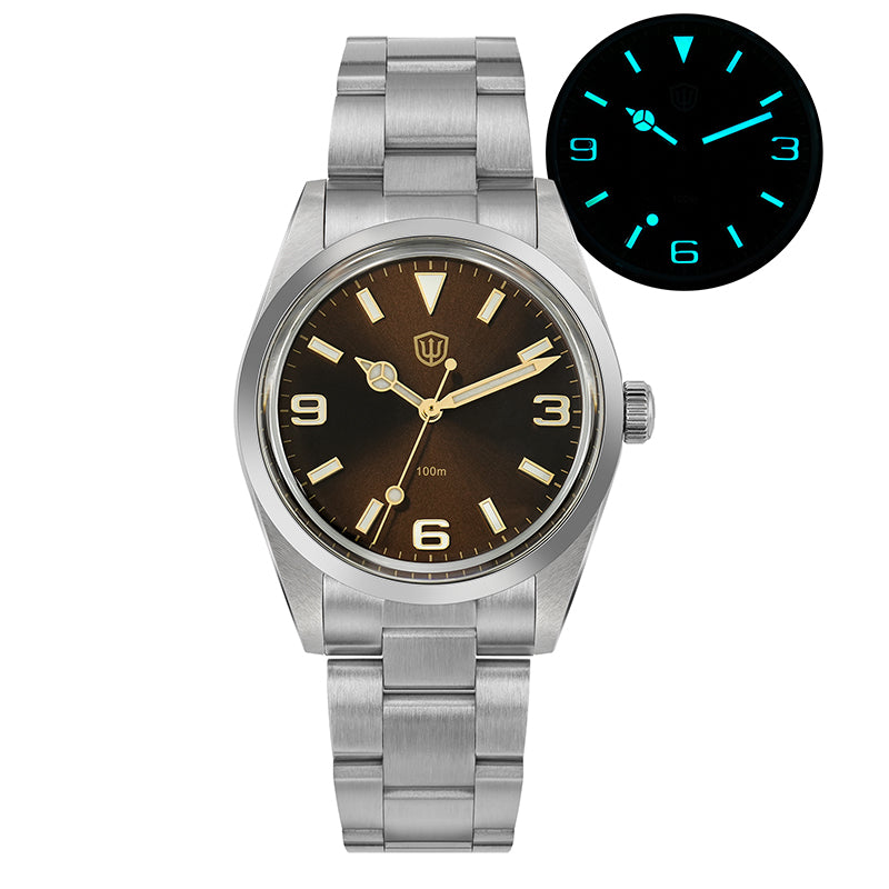 US Pre-Owned Watchdives WD1016 37mm VH31 Explore Men Watch V2