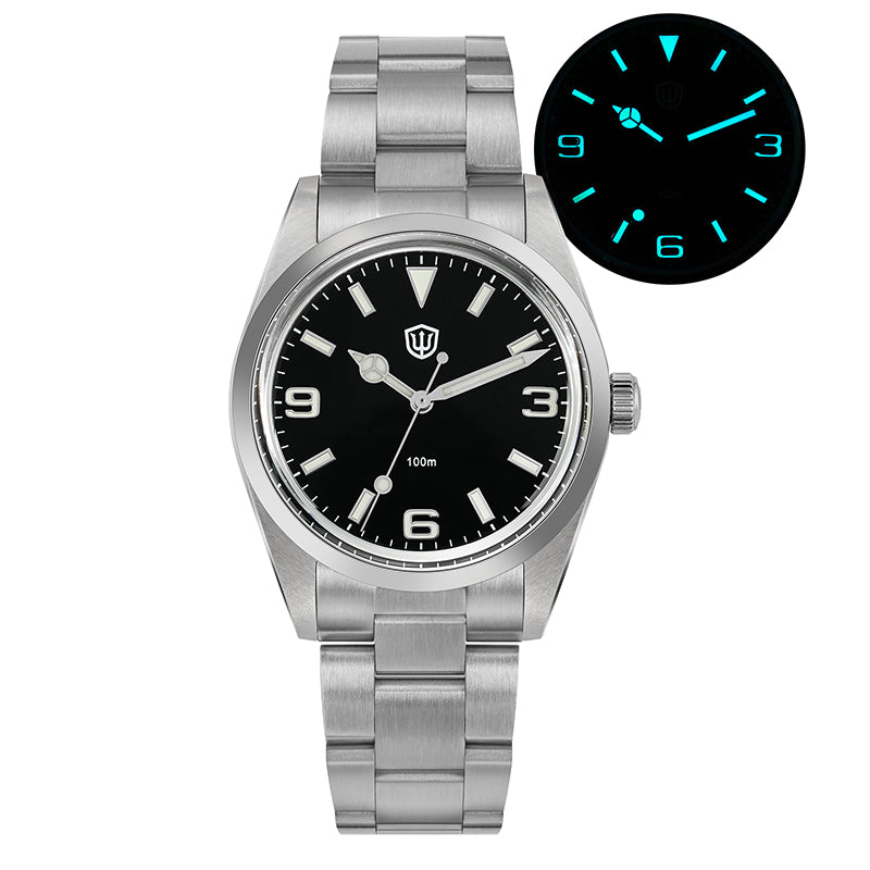 US Pre-Owned Watchdives WD1016 37mm VH31 Explore Men Watch V2