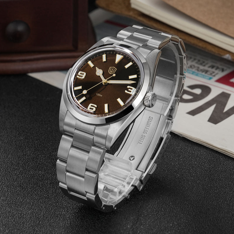US Pre-Owned Watchdives WD1016 37mm VH31 Explore Men Watch V2
