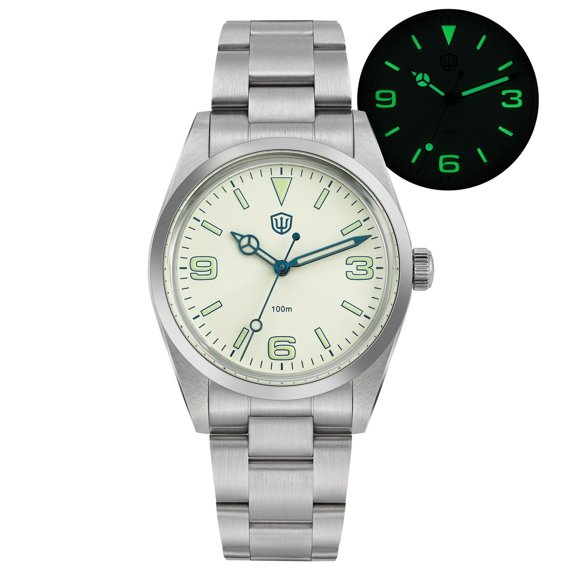 EU Pre-Owned Watchdives WD1016 37mm VH31 Explore Men Watch V3